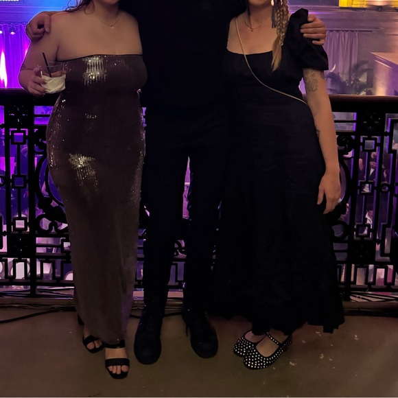 Steve Madden Vinetta Rhinestone Studded Mary Jane Flats - Picture 2 of 10